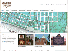 Tablet Screenshot of newburghmuseum.com